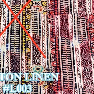 Cotton Linen Print No. 37